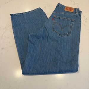 Levi's Straight Leg Blue Jeans